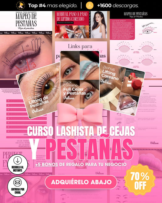 Pack Coreano Full Cejas + Pestañas